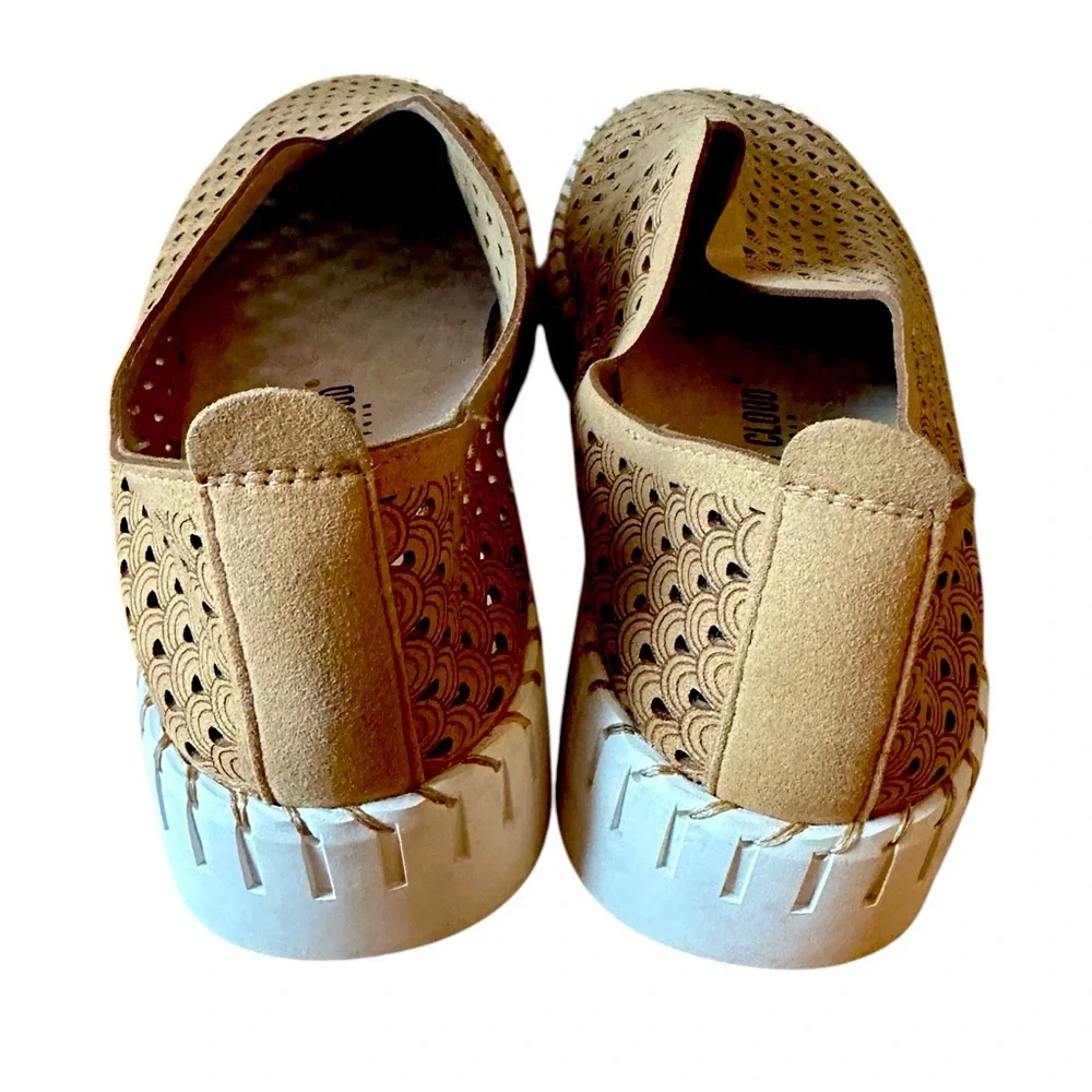 PROJECT CLOUD DAFFODIL Women’s Slide On Loafers | Beige | Sz 9 EU 40